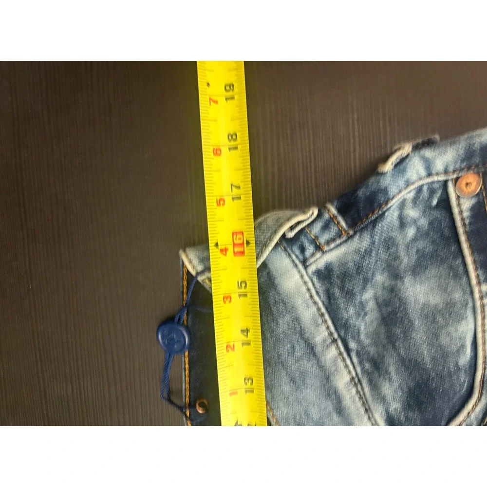 Tru religion unisex blue denim jeans size 28